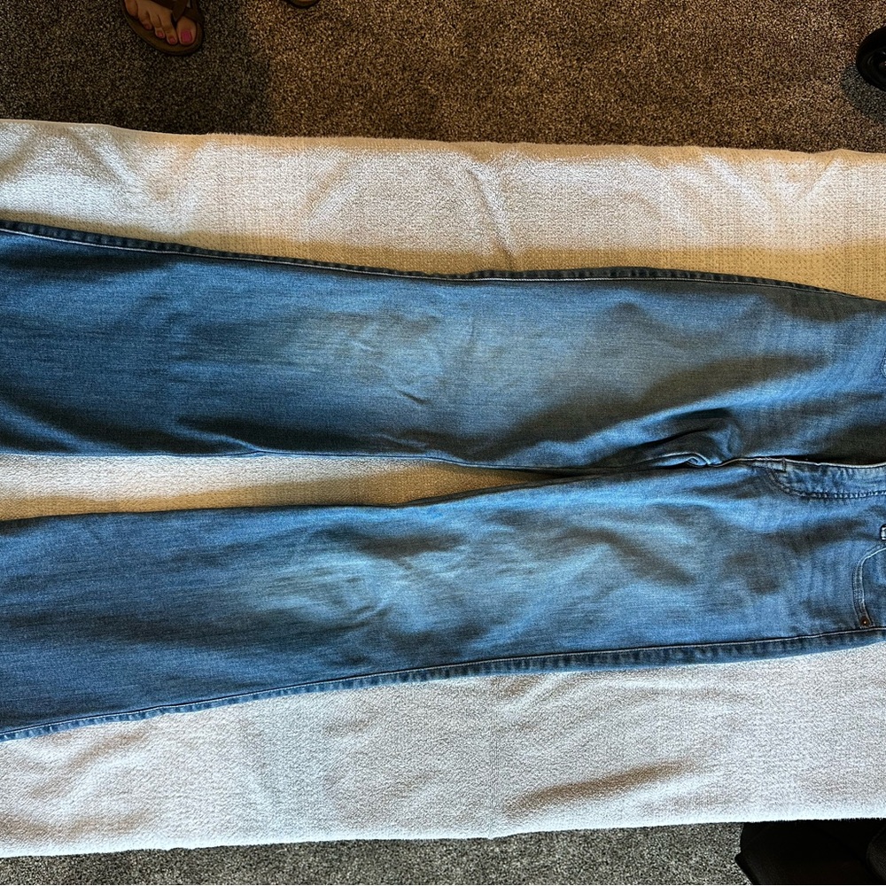 Lucky Brand Blue Boot Cut Jeans Stretch Denim